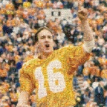 Peyton Manning Special Collections Collage by Jonathan W. Martin
